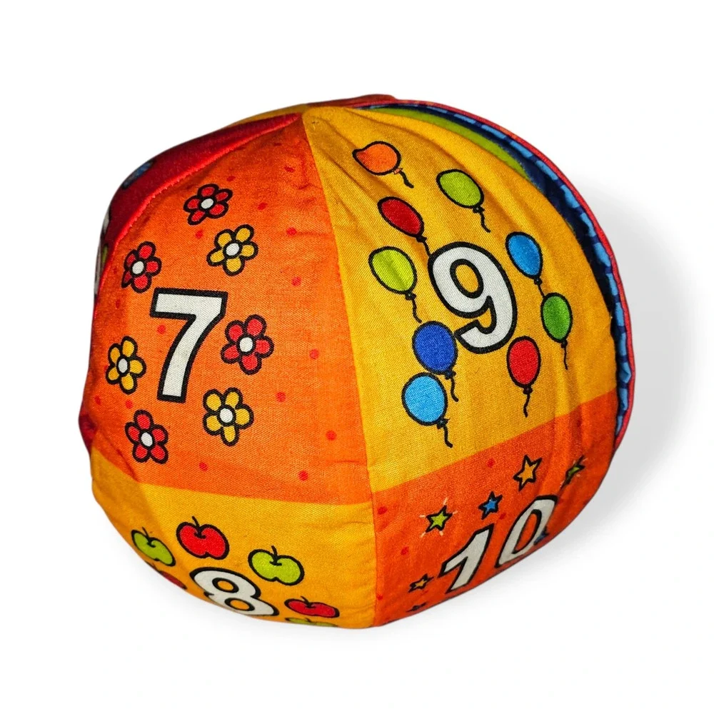 Melissa‎ & Doug K's Kids 2-in-1 Talking Ball Reversible Numbers Alphabet Plush